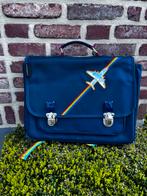 Boekentas Caramel & cie, Ophalen, Gebruikt, Blauw, 40 tot 50 cm