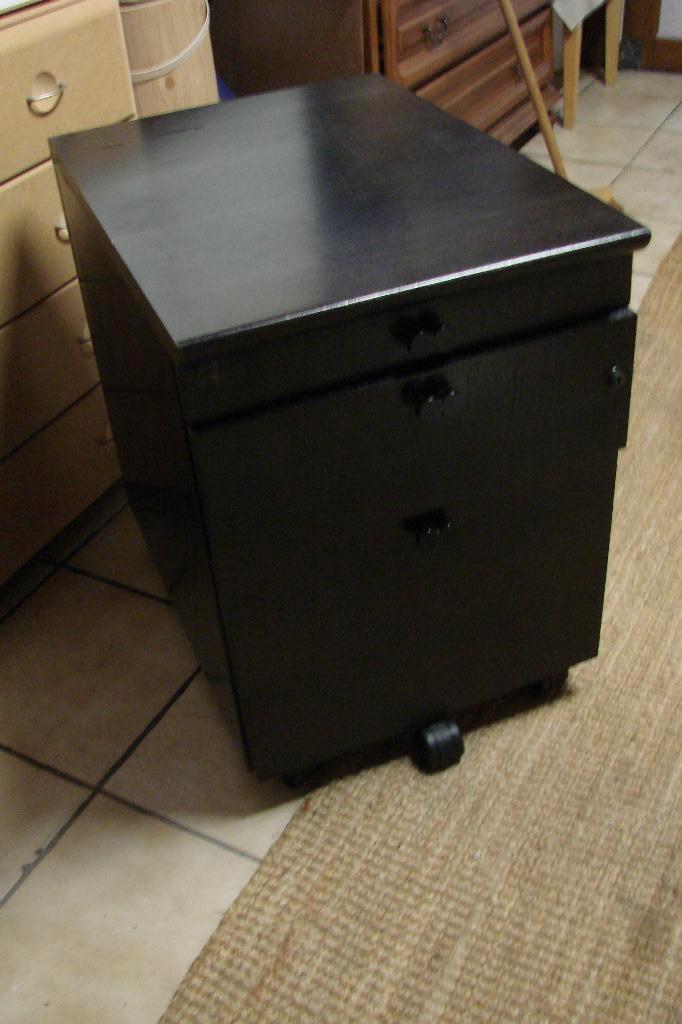 bureau-ladekastje op wieltjes, Maison & Meubles, Bureaux, Autres marques, Enlèvement, Utilisé, Bois