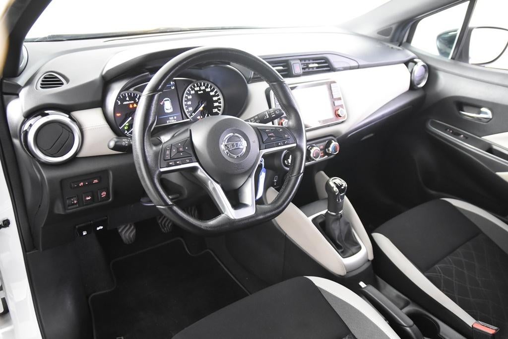 Nissan Micra 1.0 iG-T N-Design *1ste Eigenaar*Navigatie*, Voorwielaandrijving, Stof, 103 g/km, Wit