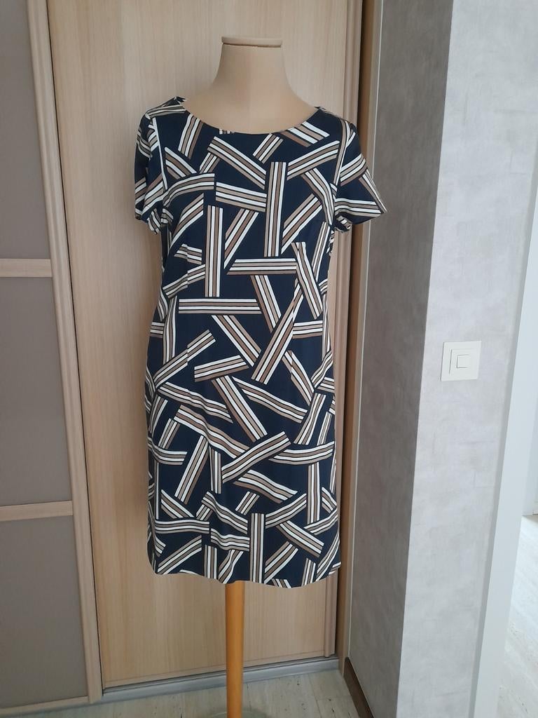 Zomerkleedje Thelma & Louise 38, Maat 38/40 (M), Blauw, Ophalen of Verzenden, Zo goed als nieuw