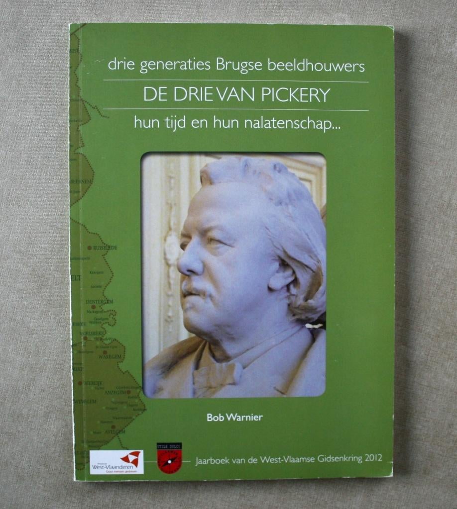 Brugge: De drie van Pickery - hun tijd en hun nalatenschap…, Boeken, Kunst en Cultuur | Beeldend, Gelezen, Beeldhouwkunst, Ophalen of Verzenden