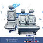 W447 VITO / V KLASSE ACHTERBANK ZWART LEER interieur Mercede, Gebruikt, -, Ophalen of Verzenden, -