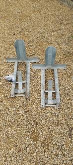 Gegalvaniseerde klemmen voor moto op remorque te bevestigen, Ophalen of Verzenden, Gebruikt