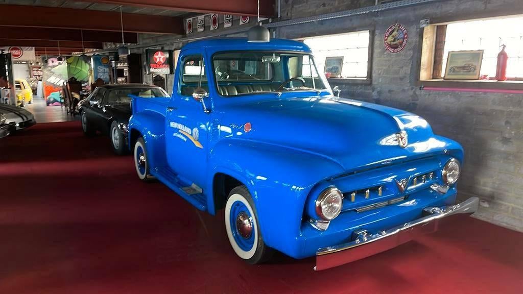 Ford Pick Up 1952 Full Restauratie Belgische Wagen, Auto's, Blauw, Airconditioning, Bedrijf, SUV of Terreinwagen