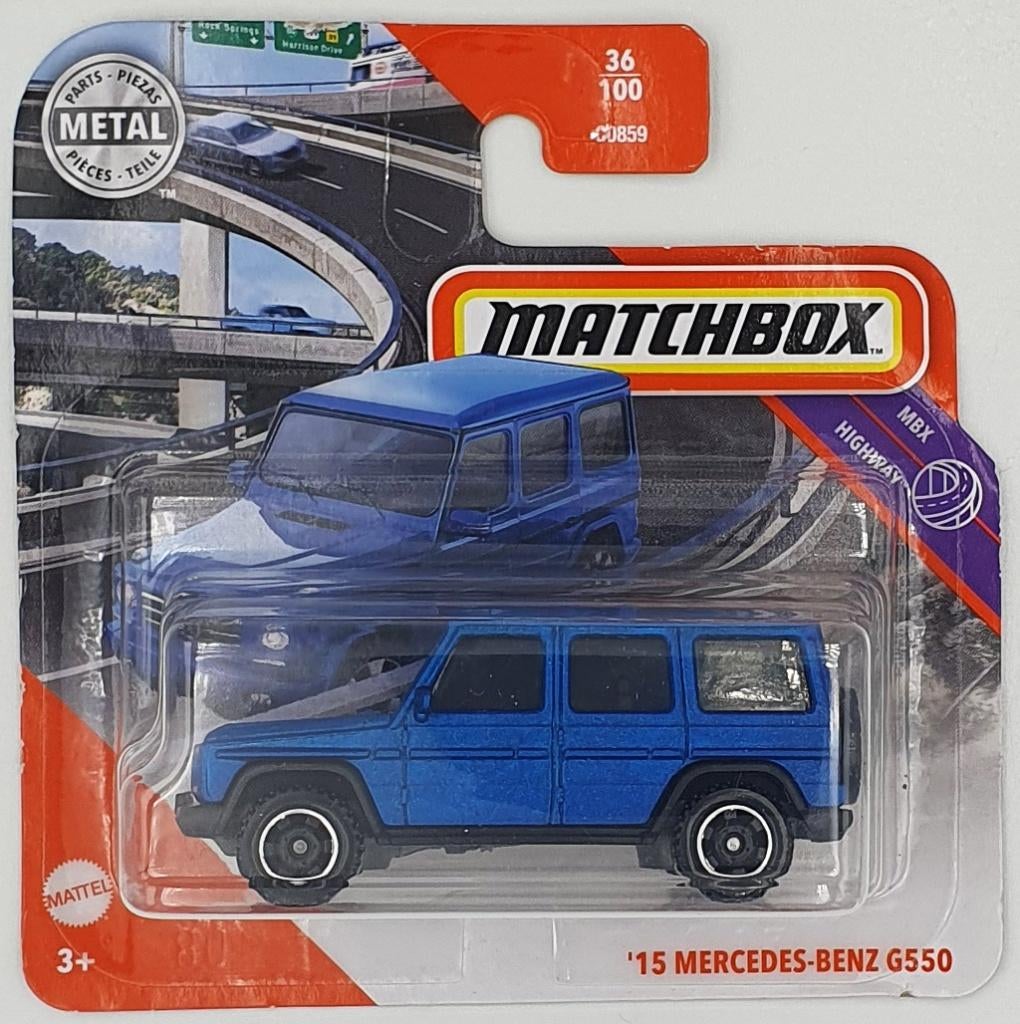 Matchbox - '15 Mercedes-Benz G550 - GKM55 - 1:64, Neuf, 333 Continental Boulevard, El Segundo, CA 90245, United States, Service.mattel.com