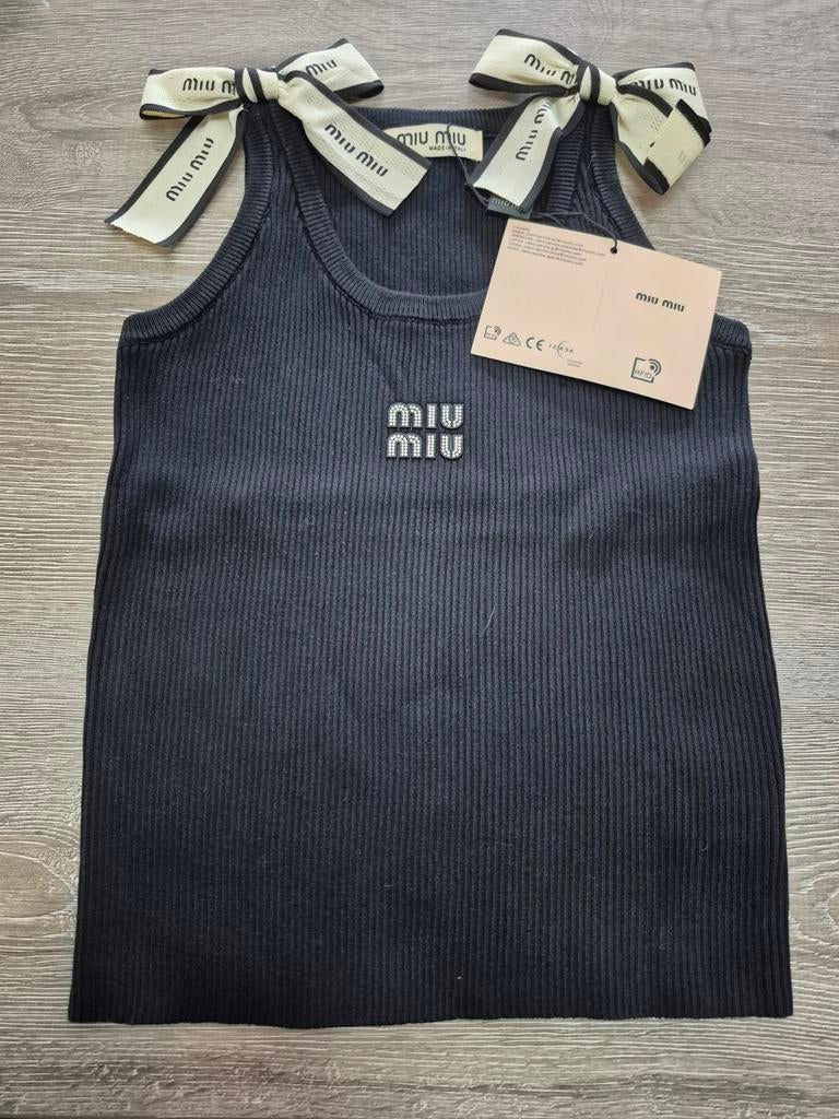 Topje miu miu, Kleding | Dames, Sportkleding, Maat 38/40 (M), Verzenden, Zwart, Overige typen