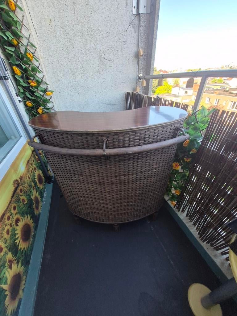 Rotan bar " mooie staat ", Tuin en Terras, Ophalen