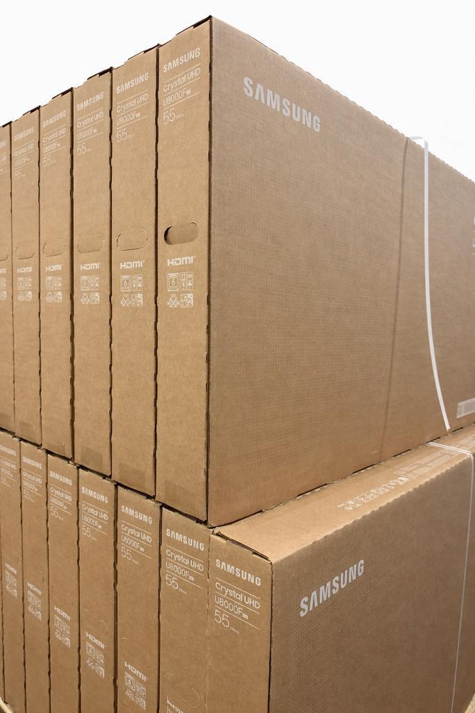 Samsung 55" 4K Ultra HD, Audio, Tv en Foto, Televisies, Zo goed als nieuw, Samsung, Smart TV, Ophalen