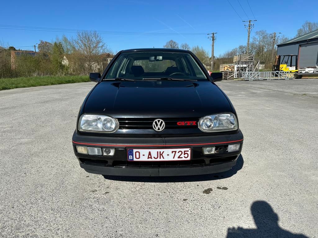 Golf 3 gti 8 soupapes, Achat, Pack sport, Bleu, Tissu