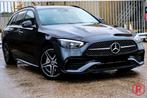 Mercedes C 300 de Break AMG Pano Burmester Garantie TVA, Cuir, Argent ou Gris, Euro 6, Entreprise