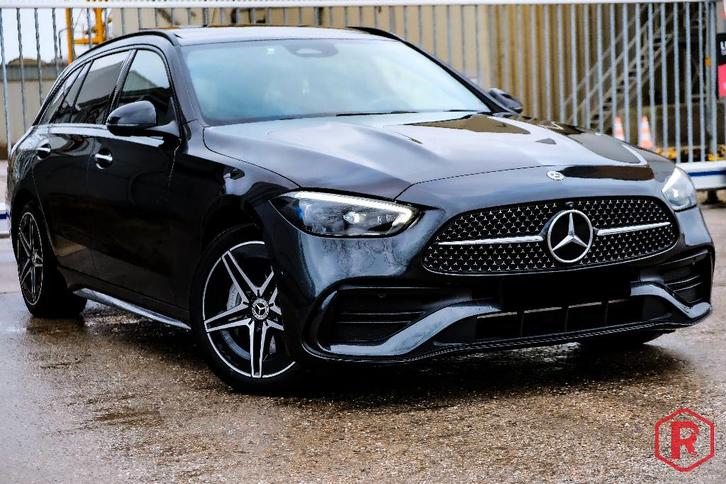 Mercedes C 300 de Break AMG Pano Burmester Garantie BTWwagen, Auto's, Mercedes-Benz, Bedrijf, Te koop, C-Klasse, 360° camera, 4x4