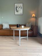 Table basse Tripodes - entièrement renovée, Rond, Comme neuf, Enlèvement, Chêne