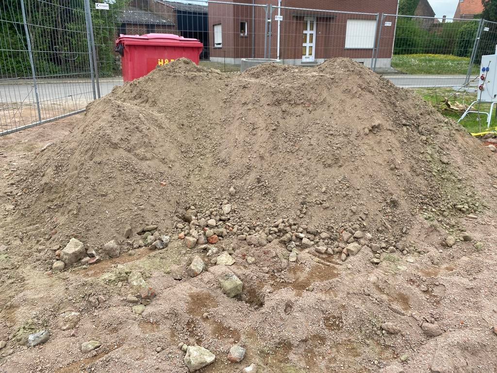 Gratis breekzand, Ophalen, Zo goed als nieuw