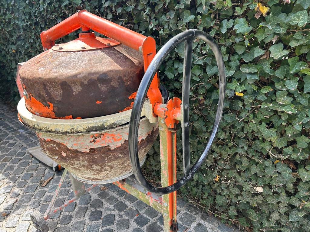 Betonmolen 130 liter, Ophalen of Verzenden, Gebruikt