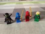 Ninjago Lego 4 figuurtjes, Ophalen of Verzenden, Zo goed als nieuw, Lego