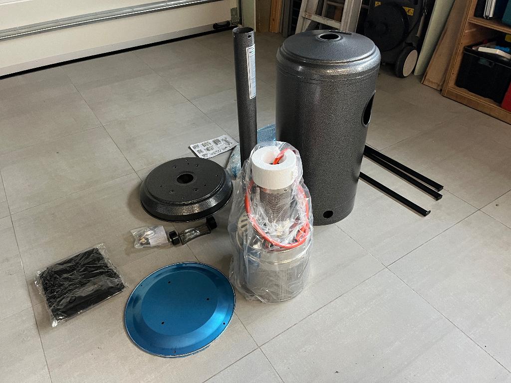 Terrasverwarming gas, Tuin en Terras, Ophalen, Nieuw, Gas, Vloer