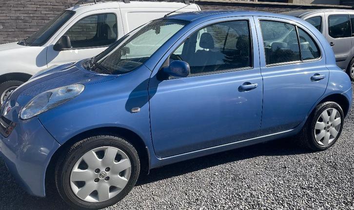 NISSAN MICRA 1.2 ESS 04/2003 BOITE AUTOM EURO 4 OK LEZ CT OK, Auto's, Nissan, Bedrijf, Te koop, Micra, Airbags, Boordcomputer
