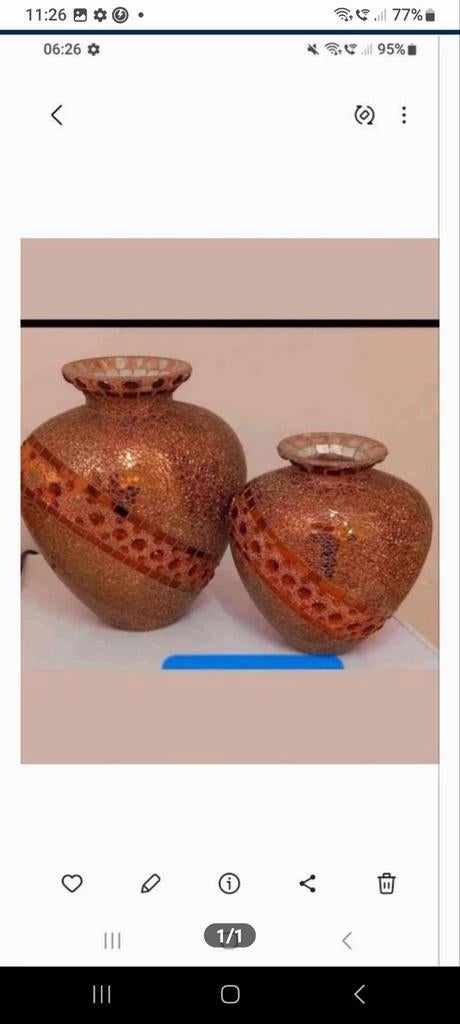 Vases, Maison & Meubles, Enlèvement