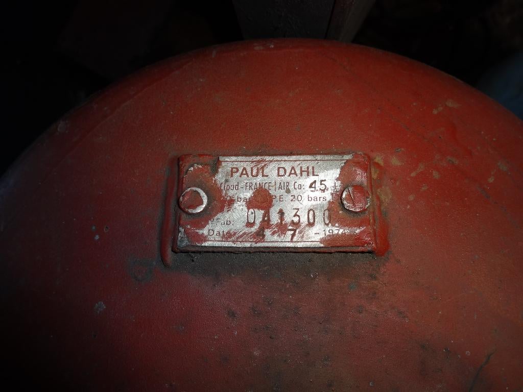 perslucht vat, Bricolage & Construction, Compresseurs, 25 à 100 litres, Enlèvement, Utilisé, 10 bars ou plus