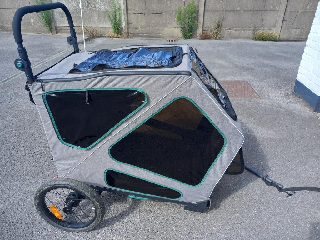 Honden fietskar., Dieren en Toebehoren, Hondenhokken, Ophalen