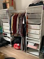 Dressing penderie Ikea modulable, 150 à 200 cm, Utilisé, Dressing penderie ouverte modulable, 50 à 75 cm