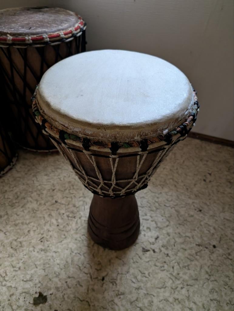 Djembe trommel, Muziek en Instrumenten, Ophalen, Gebruikt, Trommel