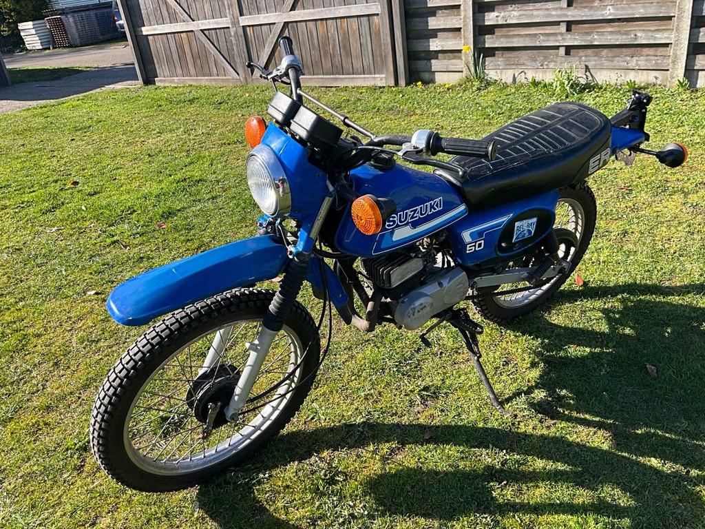 1980 Suzuki ER50 Motorfiets, Bedrijf, Overig