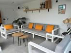 Loungeset Jati en Kebon, Tuin en Terras, Ophalen, 5 zitplaatsen, Aluminium, Zo goed als nieuw