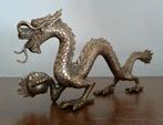 Oude metalen Oosterse draak., Ophalen of Verzenden