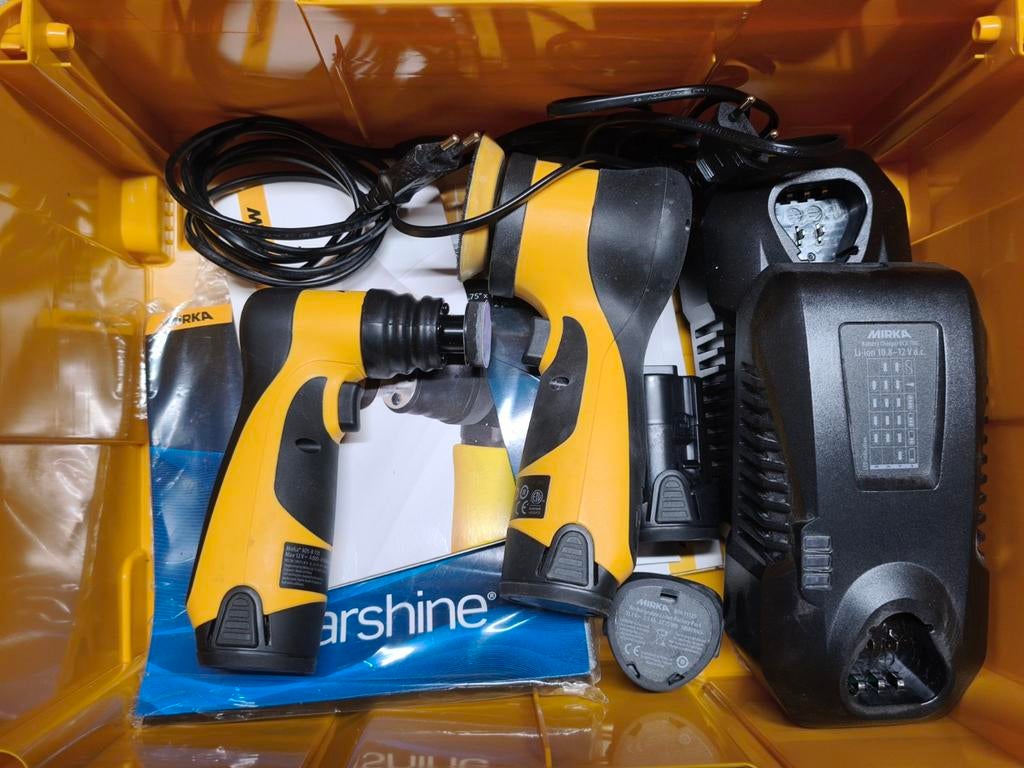 Polisseuse lot de 4 machine rupes et mirka, Ophalen