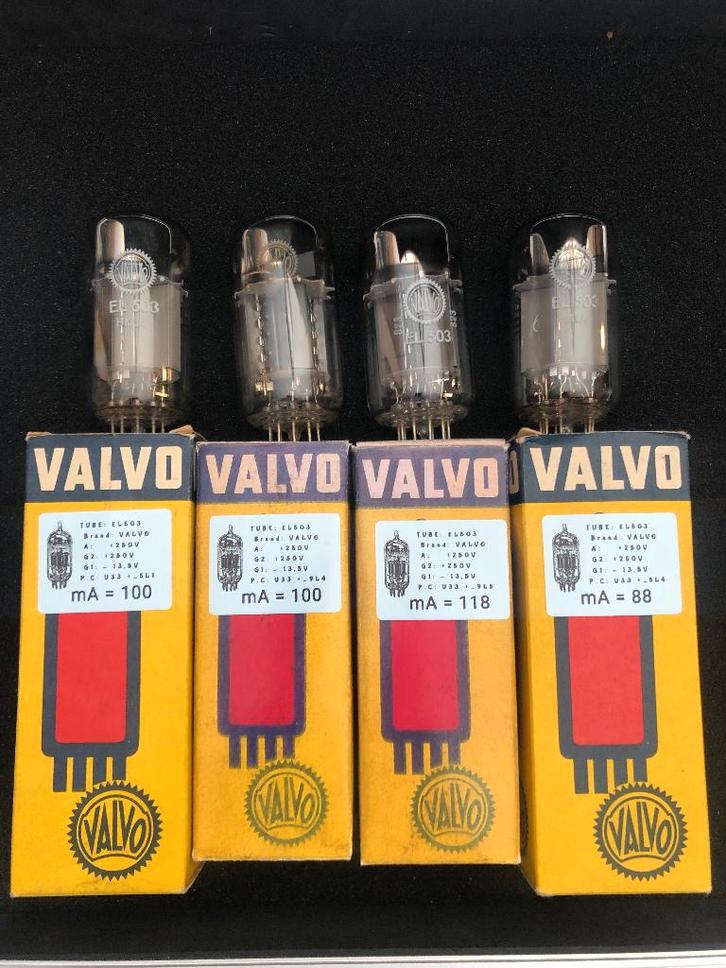 *** 4 X EL 503 VALVO VALVO Röhre Tube Testet ***, Audio, Tv en Foto, Buizenversterker, Buis of Buizen, Ophalen of Verzenden