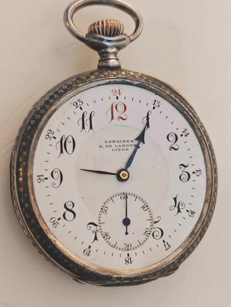 Montre Longines argent, Enlèvement ou Envoi, Argent, Longines