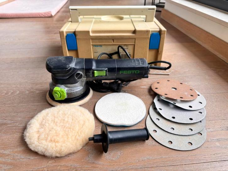 Festo Rotex excentrische schuurmachine, Doe-het-zelf en Bouw, Gereedschap | Schuurmachines, Gebruikt, Excentrische schuurmachine