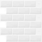 Zelfklevende tegels metro wit, Doe-het-zelf en Bouw, Tegels, Ophalen of Verzenden, Nieuw, Wandtegels