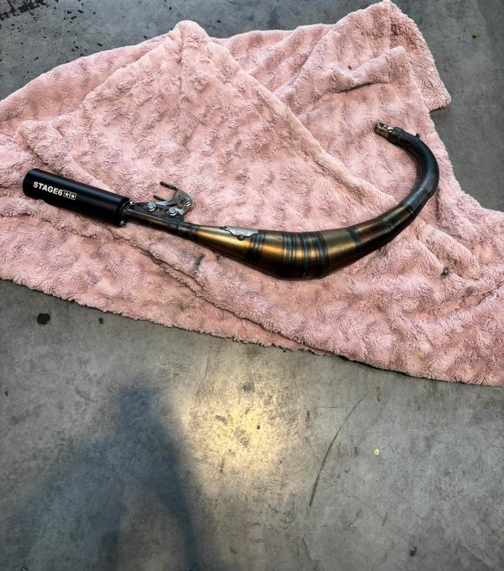 Onderlangse stage 6 uitlaat, Vélos & Vélomoteurs, Cyclomoteurs | Tuning & Styling, Utilisé, Enlèvement