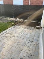 Terrastegels blauw/grijs 13m2, Ophalen, Gebruikt, 10 m² of meer, Terrastegels