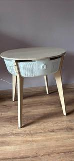 Tafel met luchtreiniger, Rond, 55 tot 75 cm, Zo goed als nieuw, Ophalen