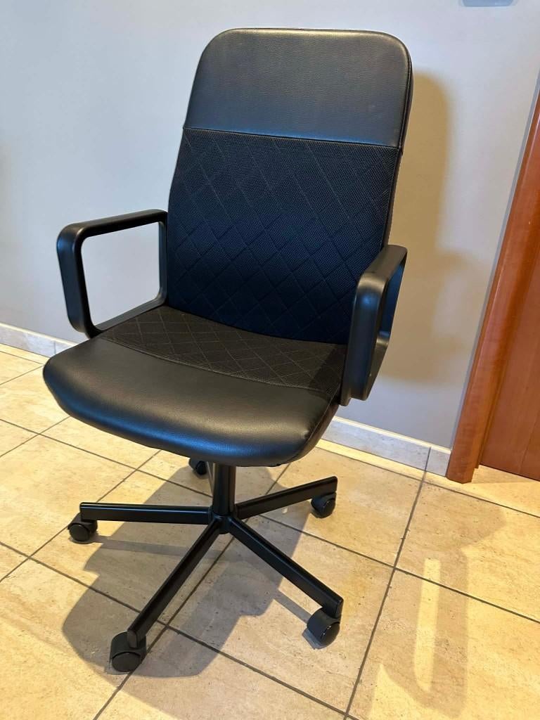 Chaise de bureau, Maison & Meubles, Enlèvement, Comme neuf, Noir, Chaise de bureau