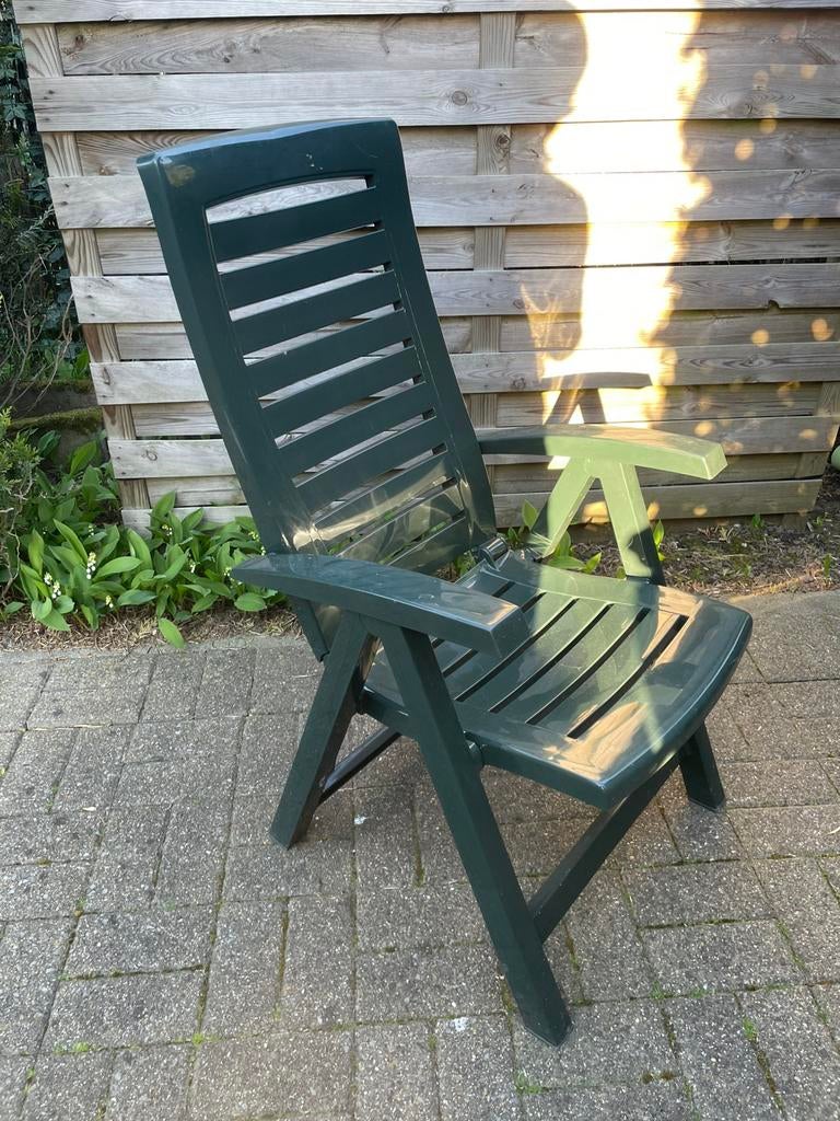 Tuinstoelen - vier stuks, Tuin en Terras, Tuinstoelen, Gebruikt, Ophalen
