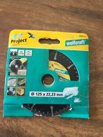 Disque diamant wolfcraft  125 x 22.3 mm, Enlèvement ou Envoi
