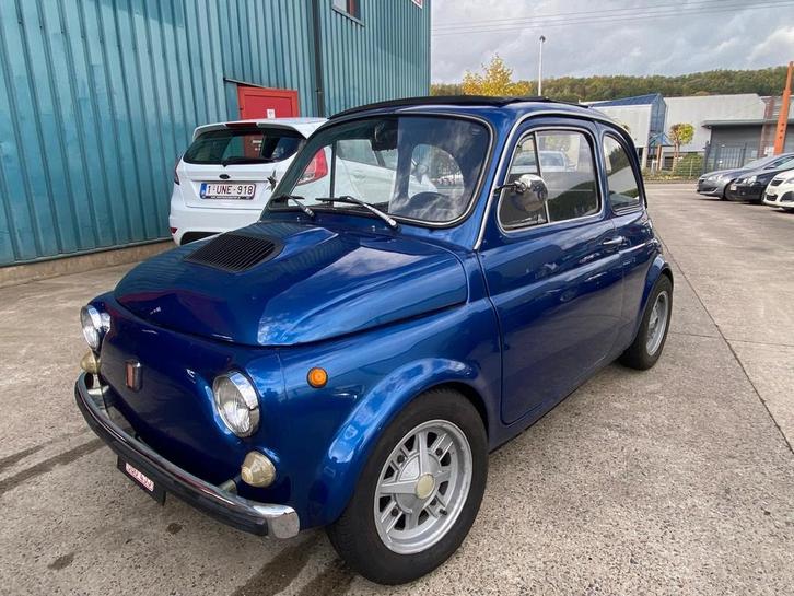 FIAT 500 – 1969 – Restaurée – Look Abarth – Très bon état, Autos, Oldtimers & Ancêtres, Particulier, Toit ouvrant, Abarth, Essence