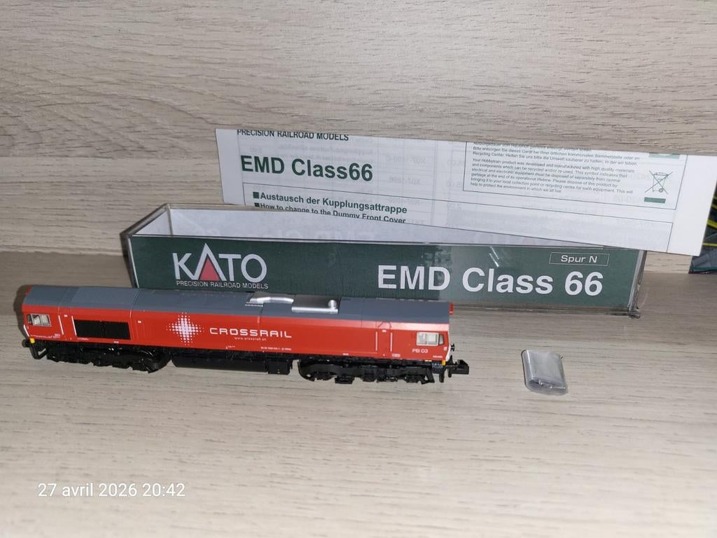 Kato K10822 digitale échelle N, Ophalen