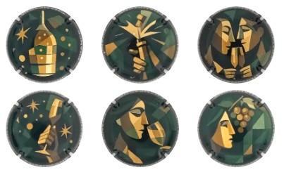 Champagne capsules - Vitraux Champenois ( GA 141), Verzamelen, Complete verzamelingen en Collecties, Verzenden