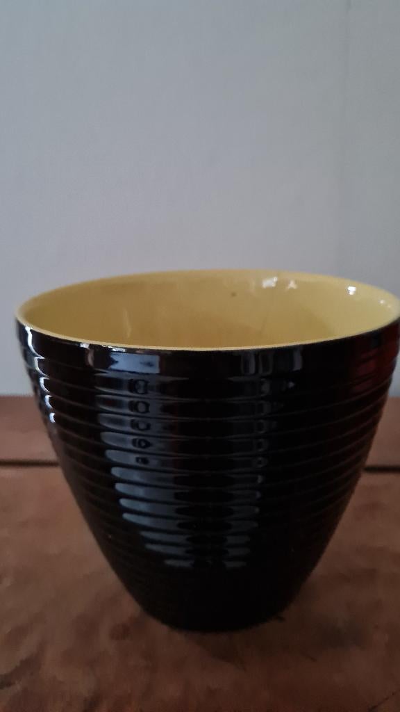 Cache-pot vintage, Enlèvement ou Envoi, Moins de 25 cm, Comme neuf, Moins de 40 cm