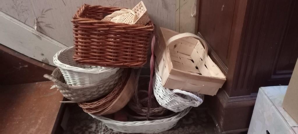 Lot de divers paniers (1 dizaine), Maison & Meubles, Enlèvement ou Envoi