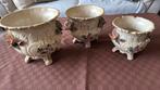 3 italiaanse vintage bloempotten, Ophalen