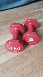 Haltères de 3 kg, Sports & Fitness, Équipement de fitness, Enlèvement, Comme neuf, Bras, Haltère