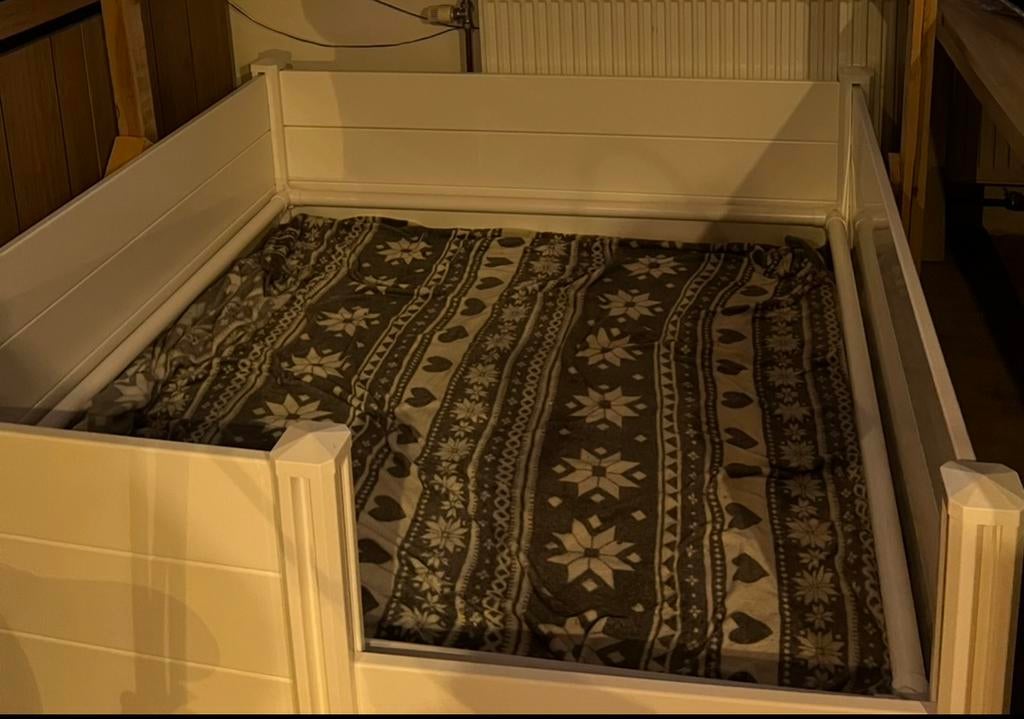 Topmast werpkist 150 X 150 cm, Ophalen, Gebruikt