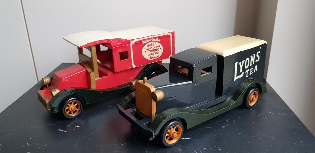 Houten reclamewagens, Hobby en Vrije tijd, Ophalen