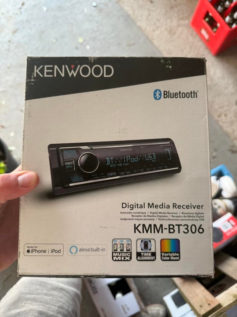 Kenwood auto radio, Ophalen of Verzenden, Zo goed als nieuw